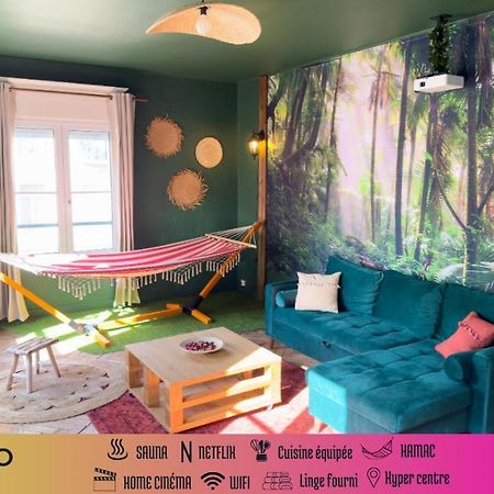 אמיינס Jungle Urbain- Sauna - Cine - Hamac - Hyper Centre מראה חיצוני תמונה