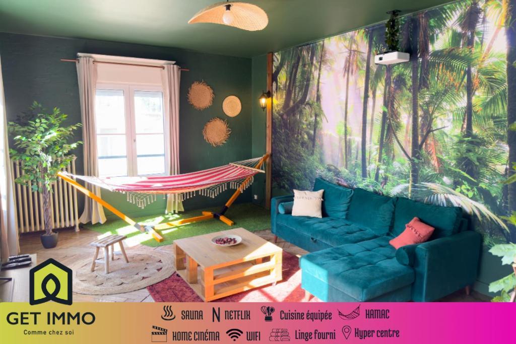 אמיינס Jungle Urbain- Sauna - Cine - Hamac - Hyper Centre מראה חיצוני תמונה